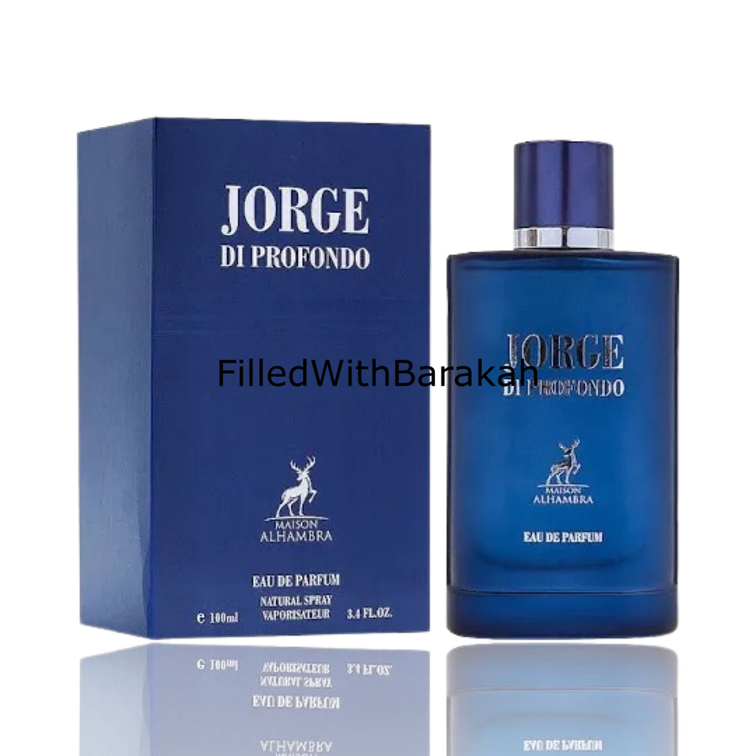 Jorge Di Profondo - France | Eau De Parfum 100ml | par Maison Alhambra *Inspiré par Profondo*