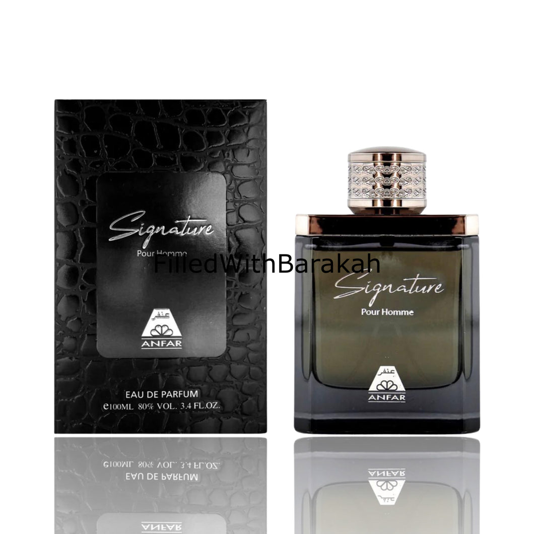 Signature Pour Homme | Eau De Parfum 100ml | by Oudh Al Anfar