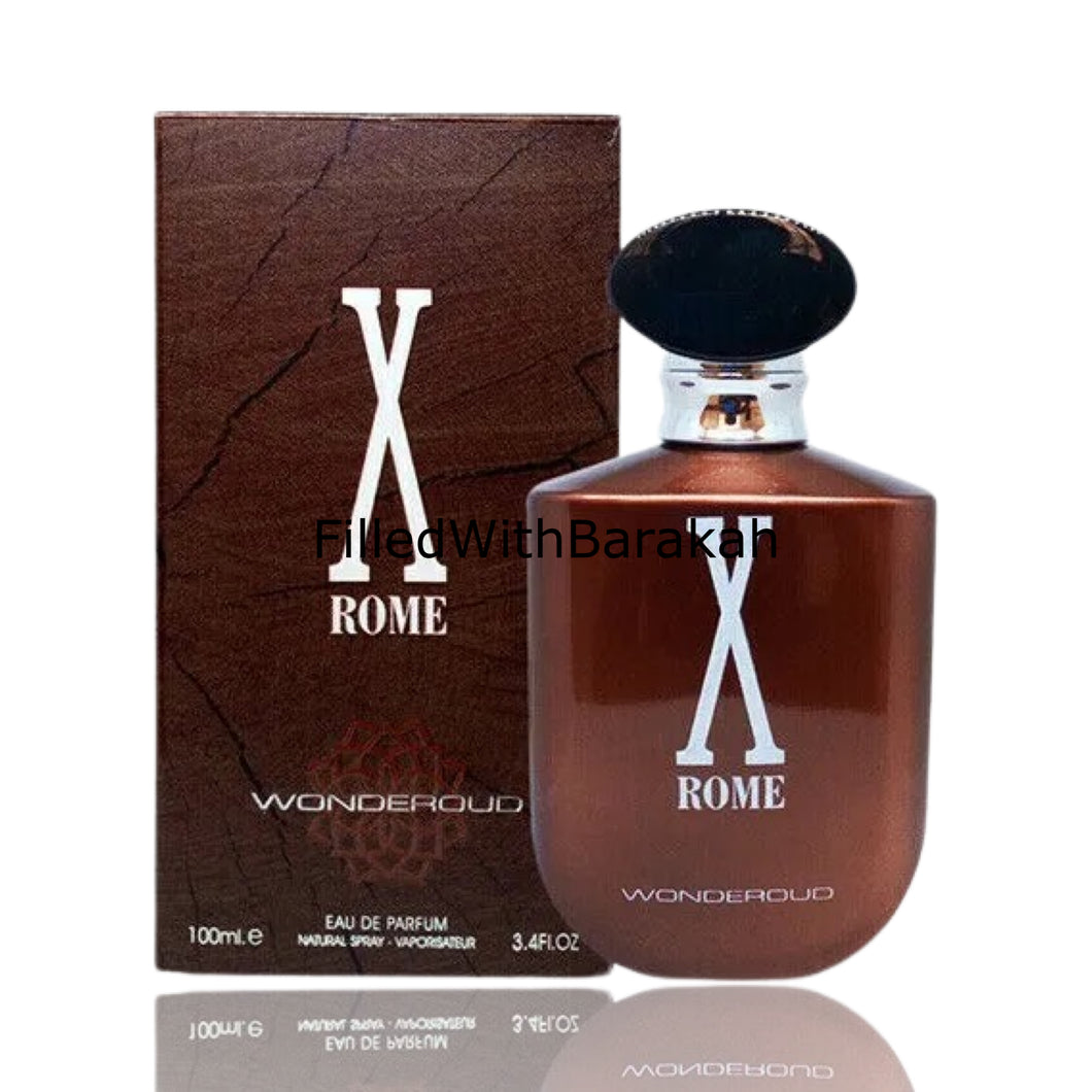 X Rome Wonderoud | Eau De Parfum 100ml | by Fragrance World