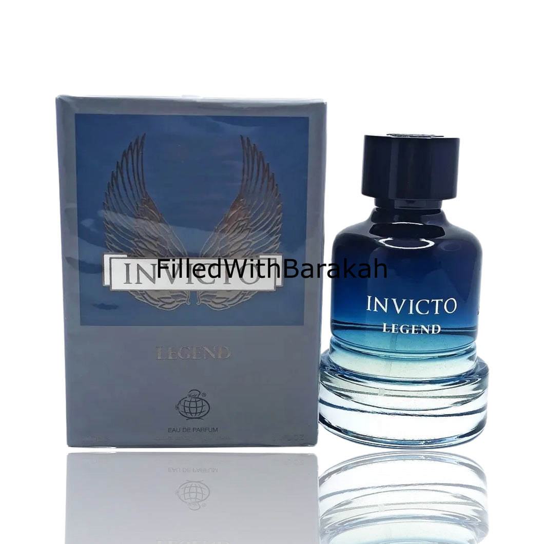 Légende d’Invicto | Eau De Parfum 100ml | par Fragrance World *Inspiré par la légende d’Invictus*