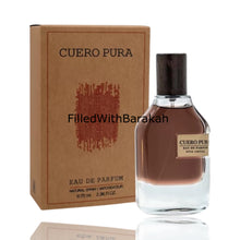 Зареждане на изображение във визуализатора на галерията, Cuero pura | eau de parfum 70ml | by fragrance world * inspired by cuoium *
