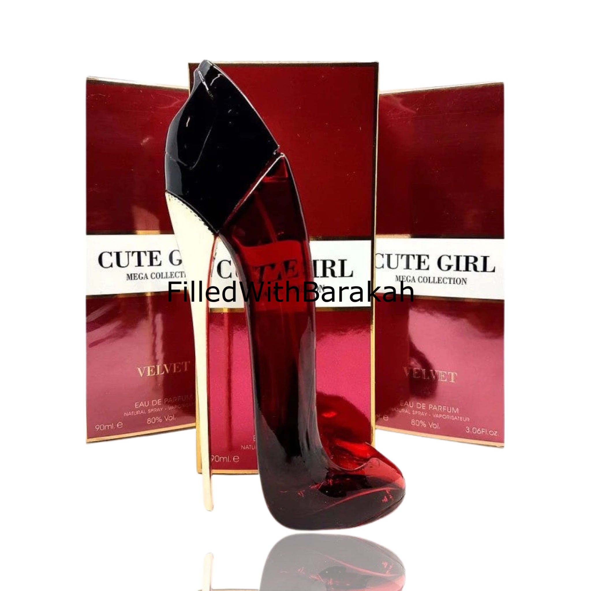 Cute Girl Velvet Eau De Parfum 90ml by Ard Al Zaafaran (Mega Collection)