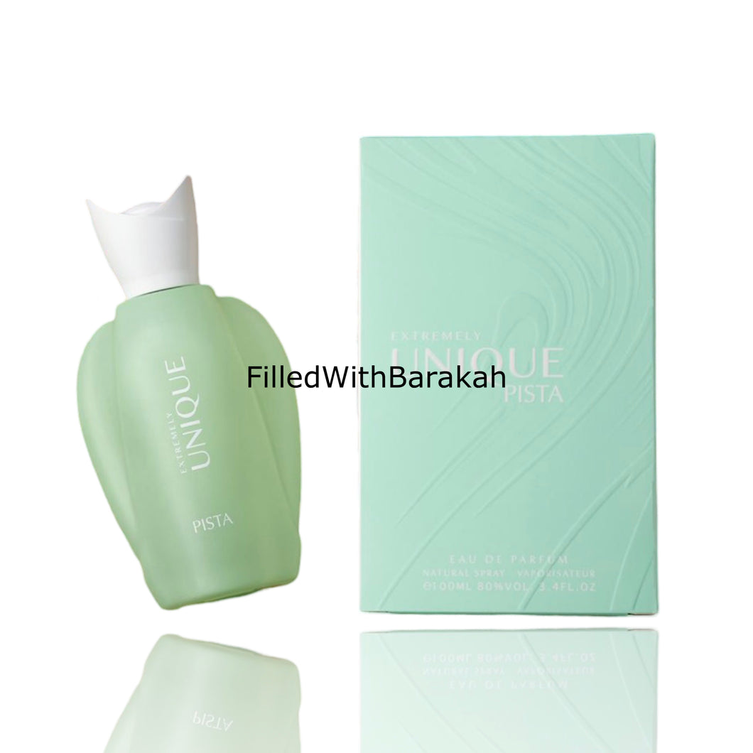 Extremely Unique Pista | Eau De Parfum 100ml | by Fragrance World *Inspired By Yum Pistachio*