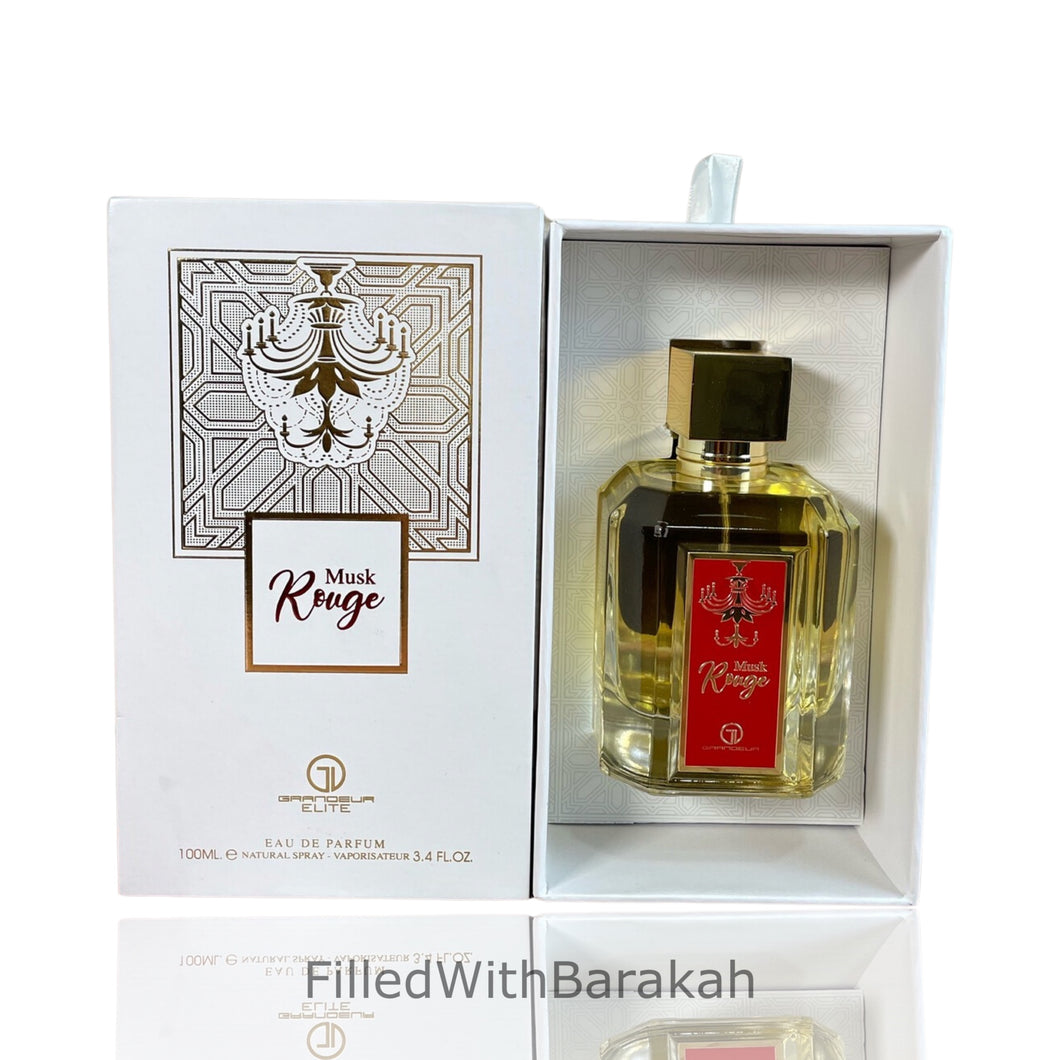 Moschus Rot | Eau de Parfum 100ml | von Grandeur (Al Wataniah) *Inspiriert von Baccarat Rouge 540*