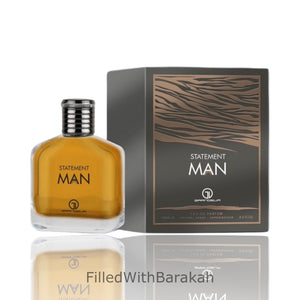 Uttalande Man | Eau De Parfum 100ml | av Grandeur (Al Wataniah) *Inspirerad av Stronger With You*
