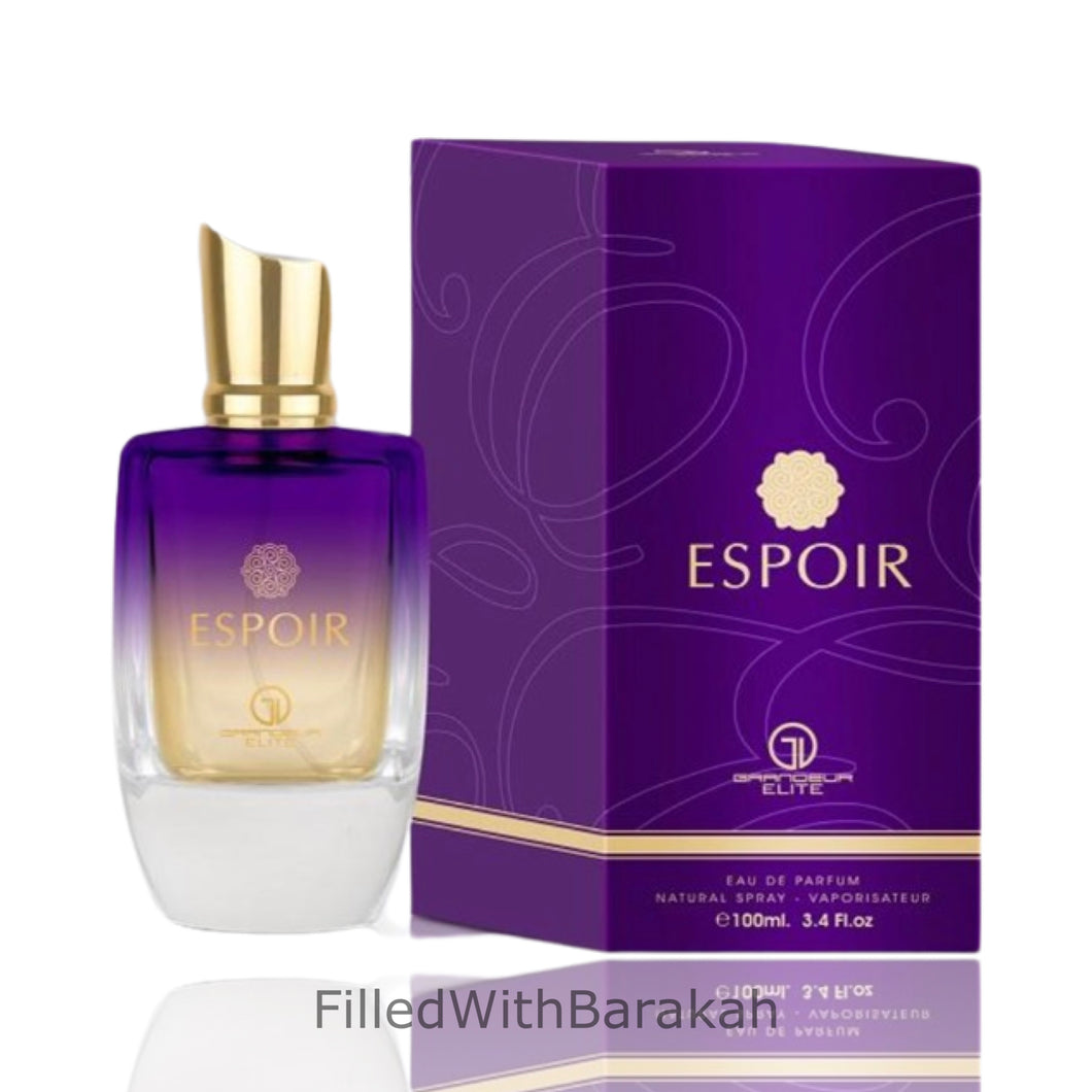 Espoir | Eau De Parfum 100ml | by Grandeur (Al Wataniah)