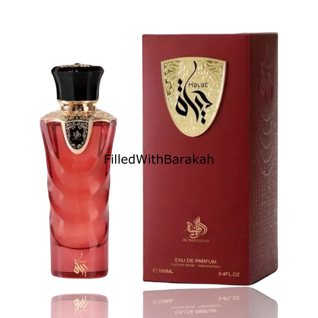 Hayat | Eau De Parfum 100ml | by Al Wataniah