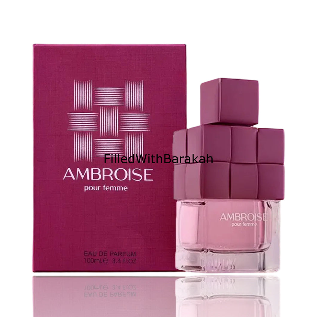 Ambroise Pour Femme | Eau De Parfum 100ml | by Fragrance World