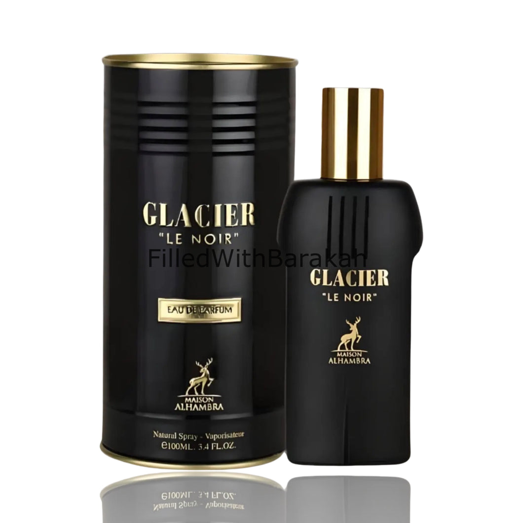 Glacier Le Noir | Eau De Parfum 100ml | by Maison Alhambra *Inspired Le Male Le Parfum*