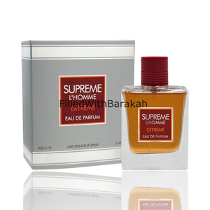 Supreme L’Homme Extreme | Eau De Parfum 100ml | by Fragrance World *Inspired By L’Homme Ideal Extreme*