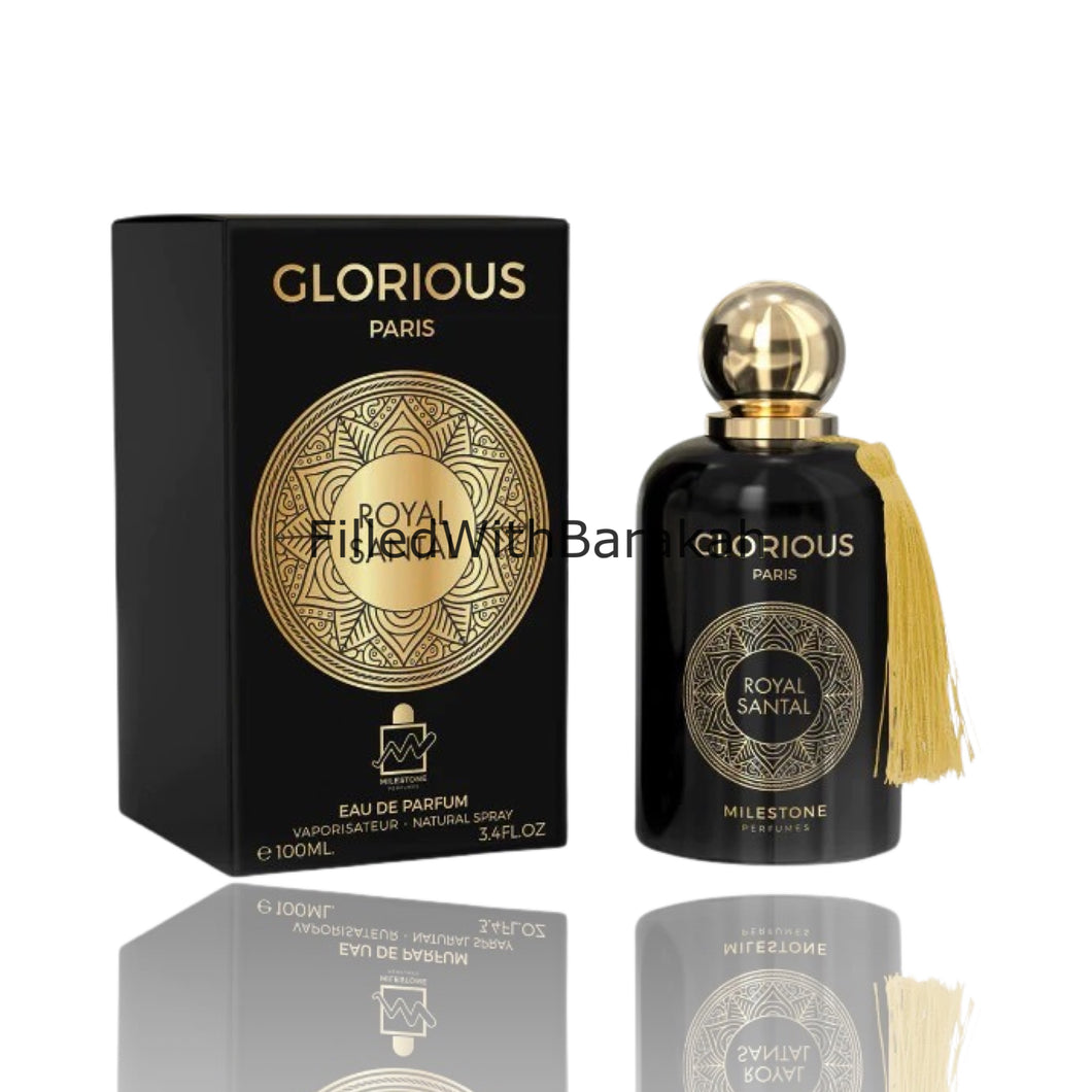 Glorious Paris | Eau De Parfum 100ml by Milestone Αρώματα *Inspired by Santal Royal*