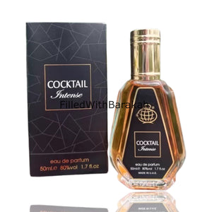 Cocktail Intense | Eau De Parfum 50ml | par Fragrance World * Inspiré par la part des anges *