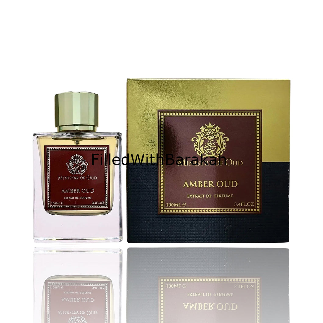 Amber oud | eau de parfum 100ml | by ministry oud (paris corner) * inspired by amber oud *