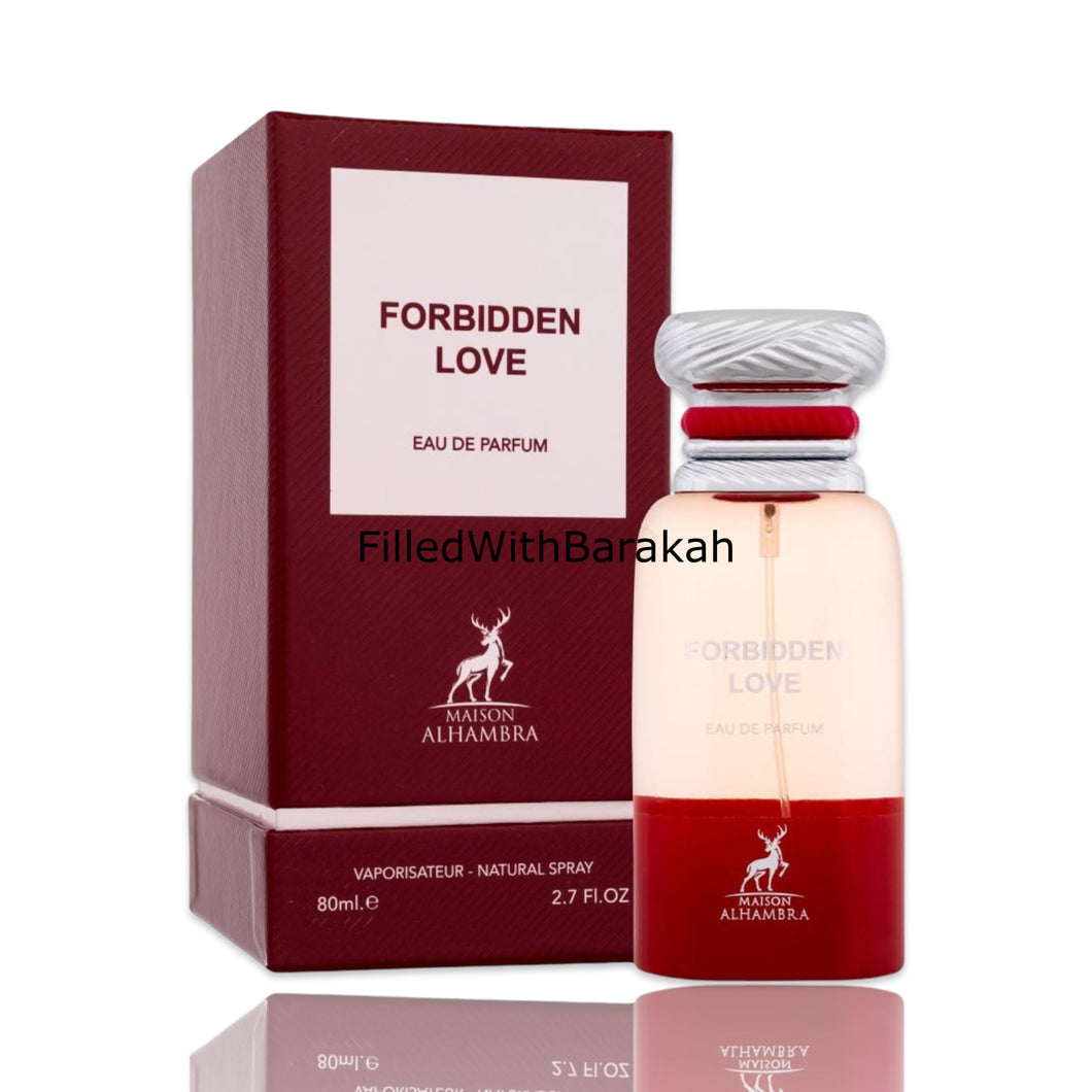 Forbidden Love (Lovely Cherié) | Eau De Parfum 80ml | by Maison Alhambra