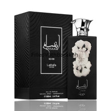 Загрузить изображение в просмотрщик галереи, Ansaam Silver | Eau De Parfum 100ml | by Lattafa Pride
