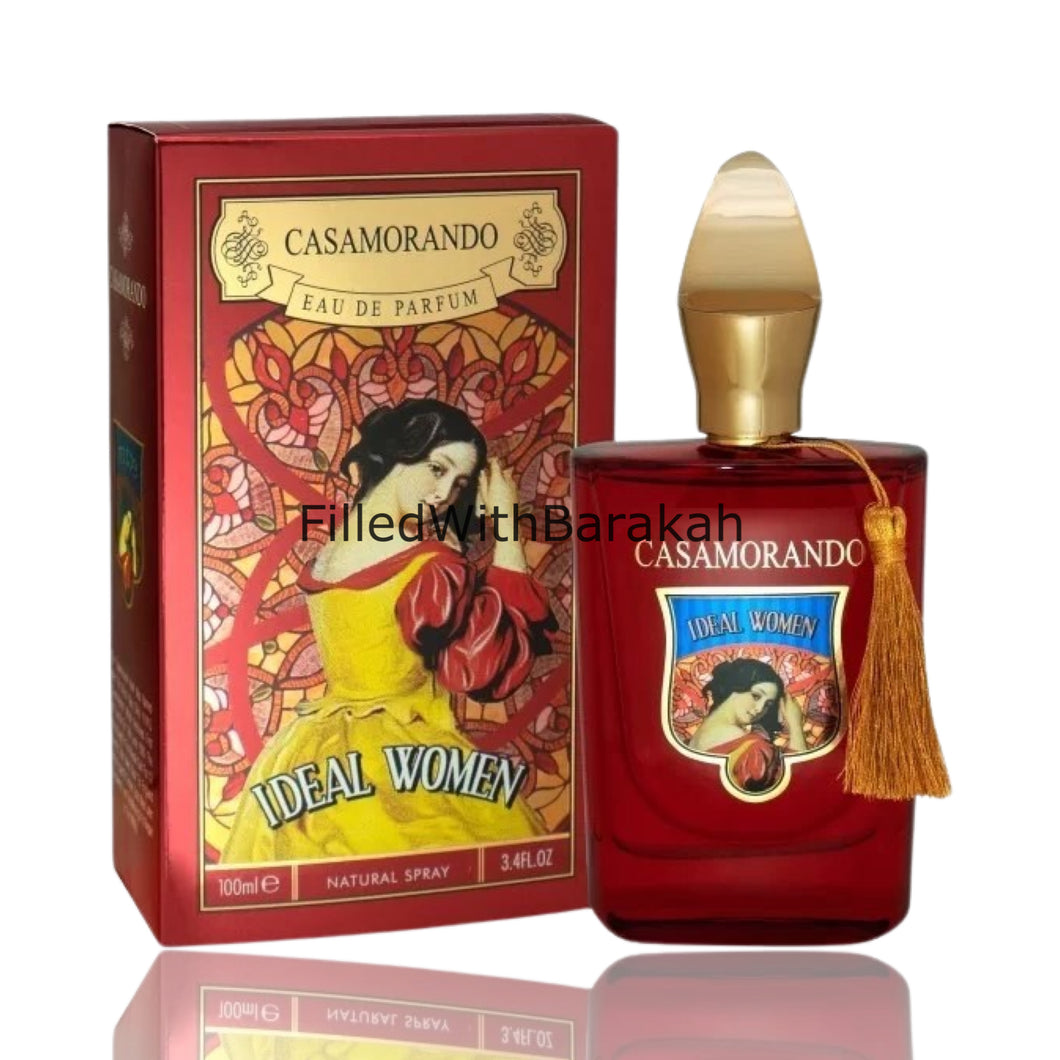 Casamorando Ideal Women | Eau De Parfum 100ml | by Fragrance World *Inspired By Casamorati Bouquet Ideale*