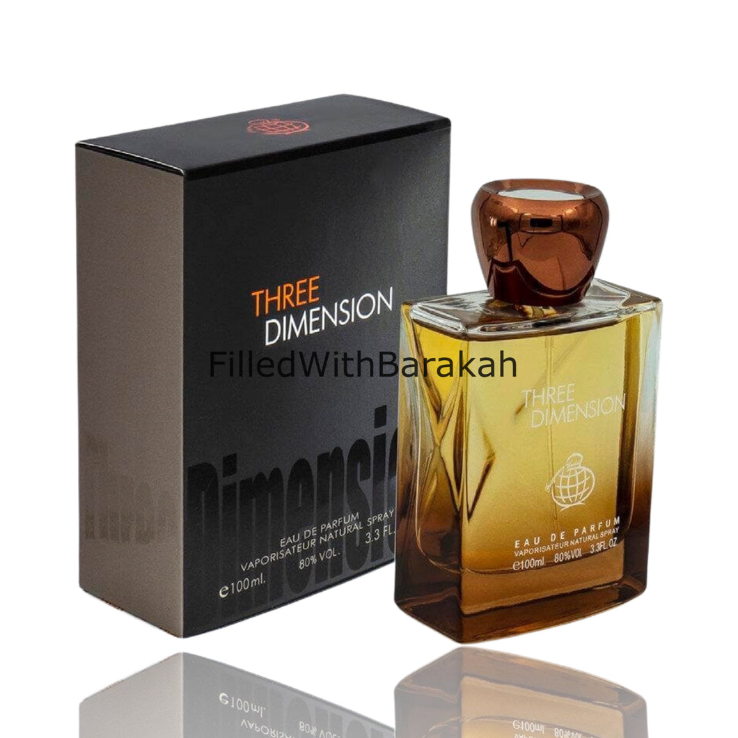 Three Dimension | Eau De Parfum 100ml | by Fragrance World *Inspired By Terre D’Hermes*