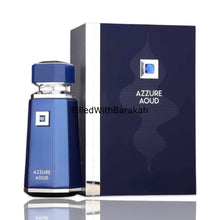 Laden Sie das Bild in den Galerie-Viewer, Azzure Aoud | Eau De Parfum 100ml | by French Avenue (Fragrance World) *Inspired By Oud Maracuja*
