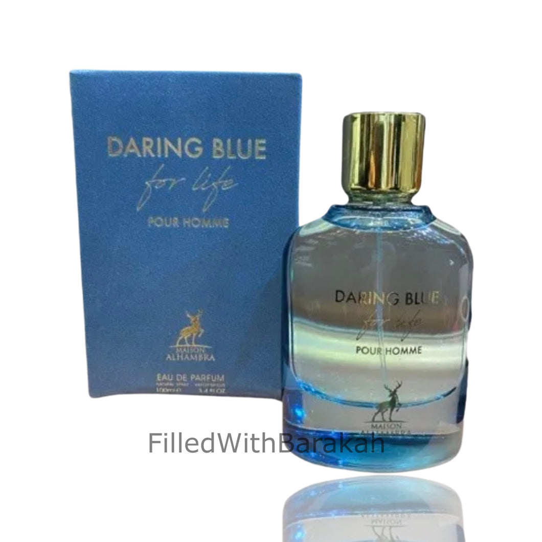 Gewagtes Blau fürs Leben | Eau de Parfum 100 | von Maison Alhambra