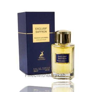 Exclusif Saffron | Eau De Parfum 100ml | by Maison Alhambra *Inspired By Saffron Lazuli*