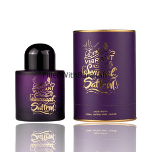 Vibrant Sensual Saffron | Eau De Parfum 100ml | by Emir (Paris Corner) *Inspired By Black Saffron*