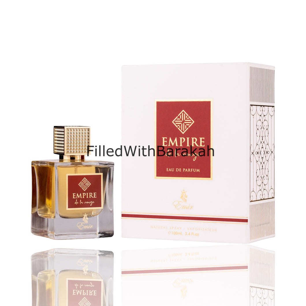 Empire De La Rouge | Eau De Parfum 100ml | by Emir (Paris Corner)