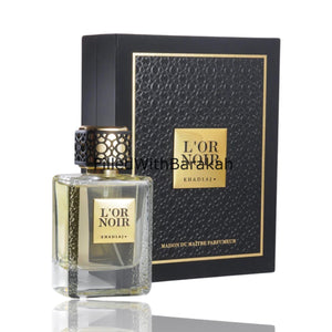 L’or Noir | Eau De Parfum 100ml | by Khadlaj