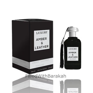 Amber &amp; Leather | Eau De Parfum 100ml | par Khalis * Inspired By Ombre Leather *