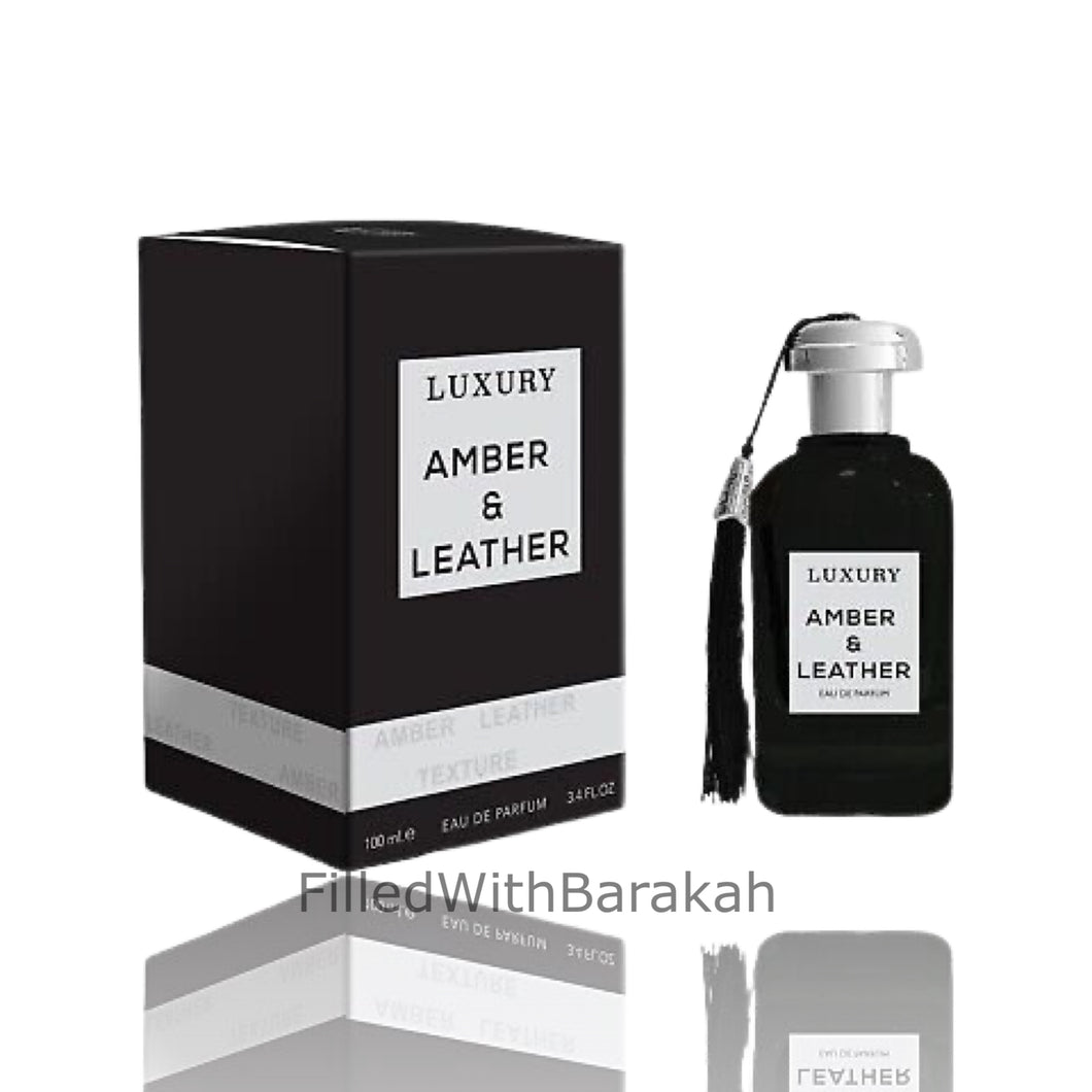 Amber & Leather | Eau De Parfum 100ml  | by Khalis *Inspired By Ombre Leather*