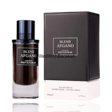 Indlæs billede til gallerivisning Blend Afgano | Eau De Parfum 80ml | by Prive Zarah (Paris Corner) *Inspired By Black Afgano*
