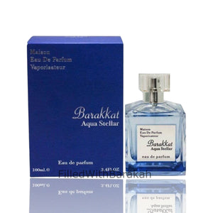 Barakkat Aqua Stellar | Eau De Parfum 100ml | av Fragrance World *Inspirerad av Aquae Celestia*