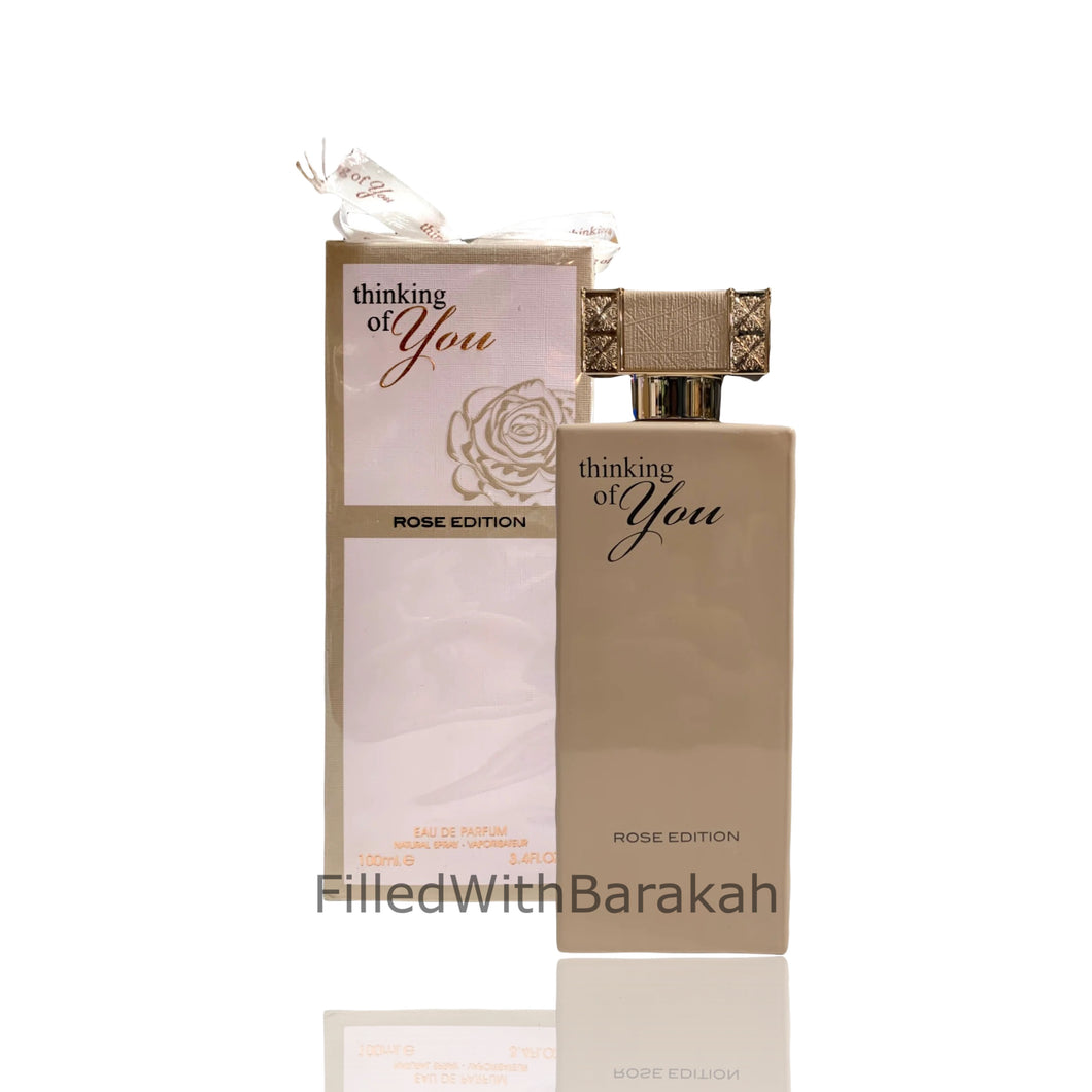 Thinking Of You Rose Edition | Eau De Parfum 100ml | by Fragrance World