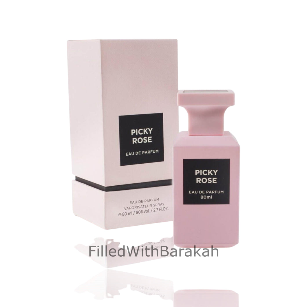 Picky Rose | Eau De Parfum 80ml | by Fragrance World *Inspired By Rose Prick*