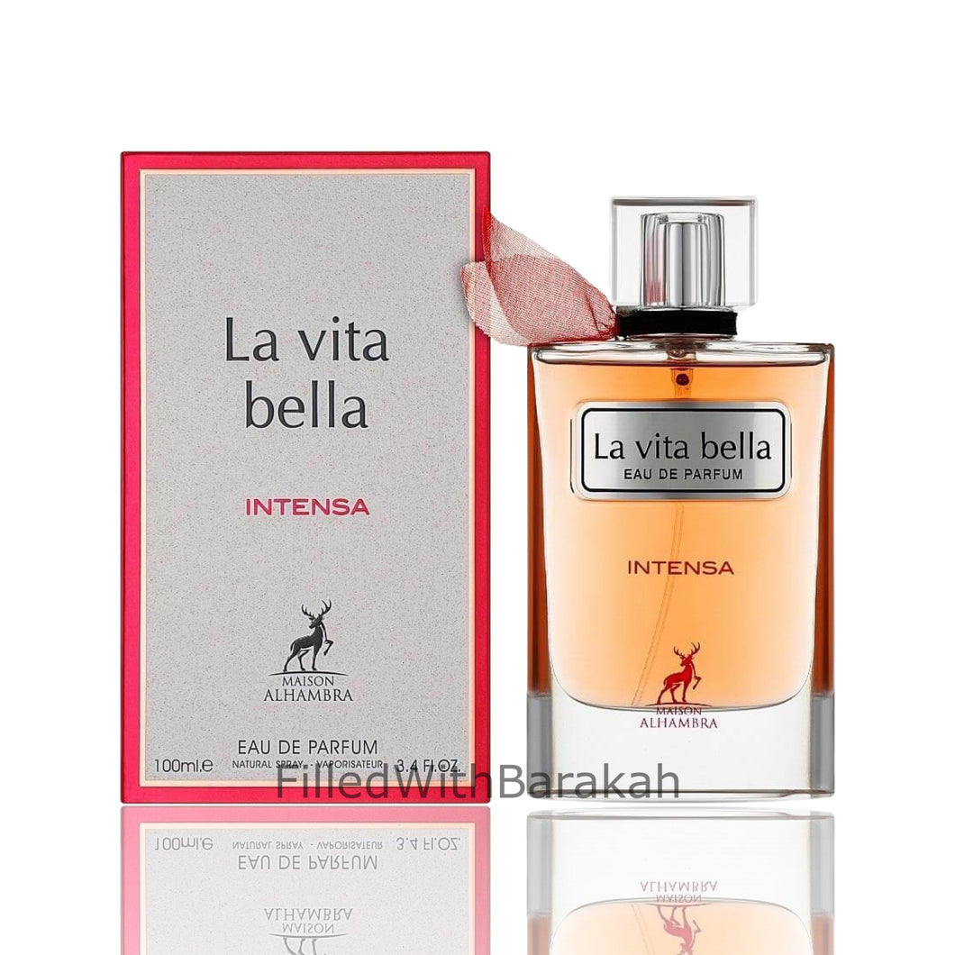 La Vita Bella Intensa | Eau De Parfum 100ml | by Maison Alhambra *Inspired By La Vie Est Belle Intensément*