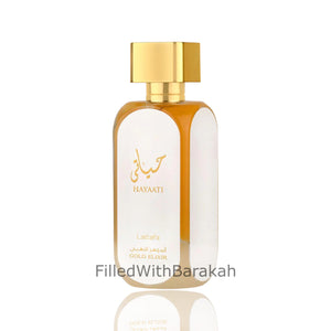 Hayaati Gold Elixir | Eau De Parfum 100ml de Lattafa.