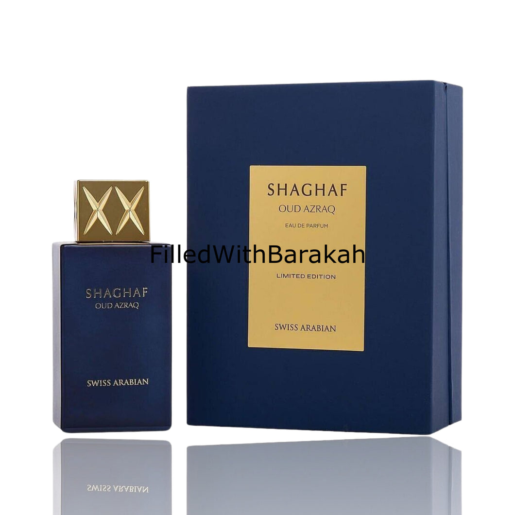 Shaghaf Oud Azraq | Eau de Parfum 75ml | by Swiss Arabian