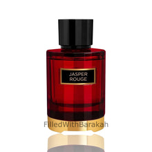Kép betöltése a galériamegjelenítőbe: Jasper Rouge | Eau De Parfum 100ml | by Fragrance World *Inspired By CH Sandal Ruby*
