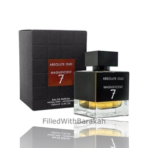 Absolute Oud Magnifcent 7 | Eau De Parfum 100ml | Fragrance World *Inspired By La Collection M7 Oud Absolut **
