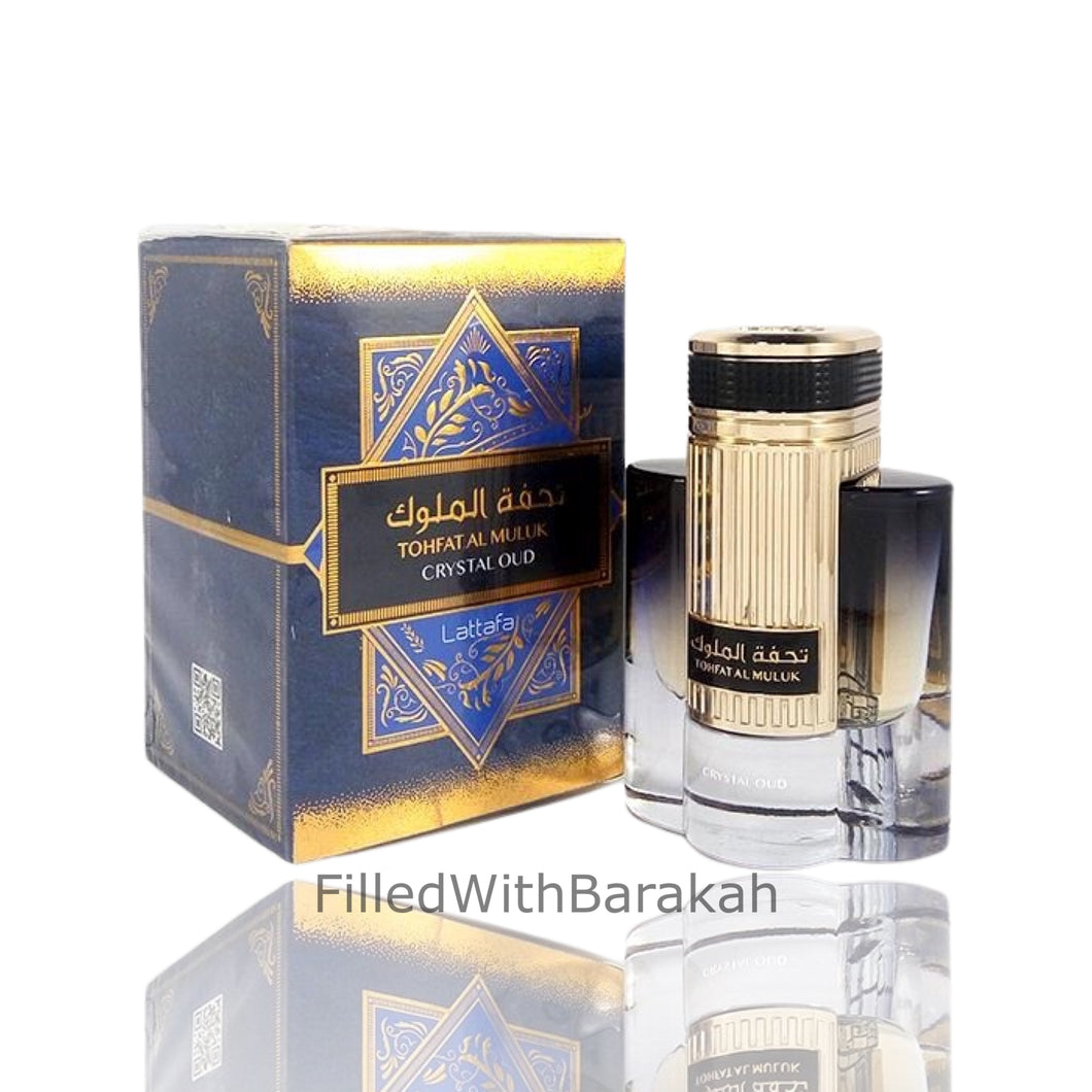Tohfat Al Muluk Crystal Oud | Eau De Parfum 100ml | by Lattafa
