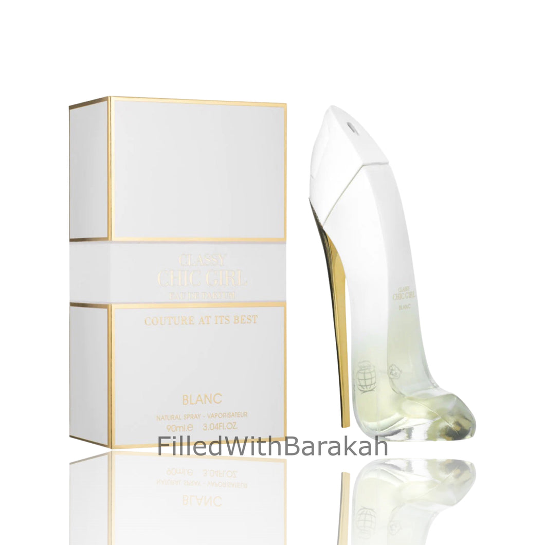 Classy Chic Girl Blanc | Eau De Parfum 90ml | by Fragrance World