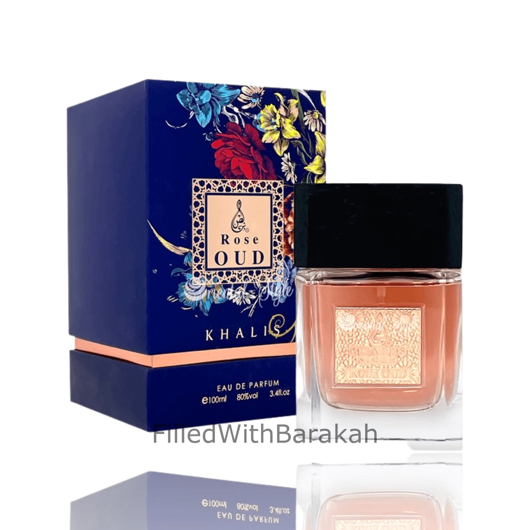 Rose Oud | Eau De Parfum 100ml | by Khalis Niche Collection