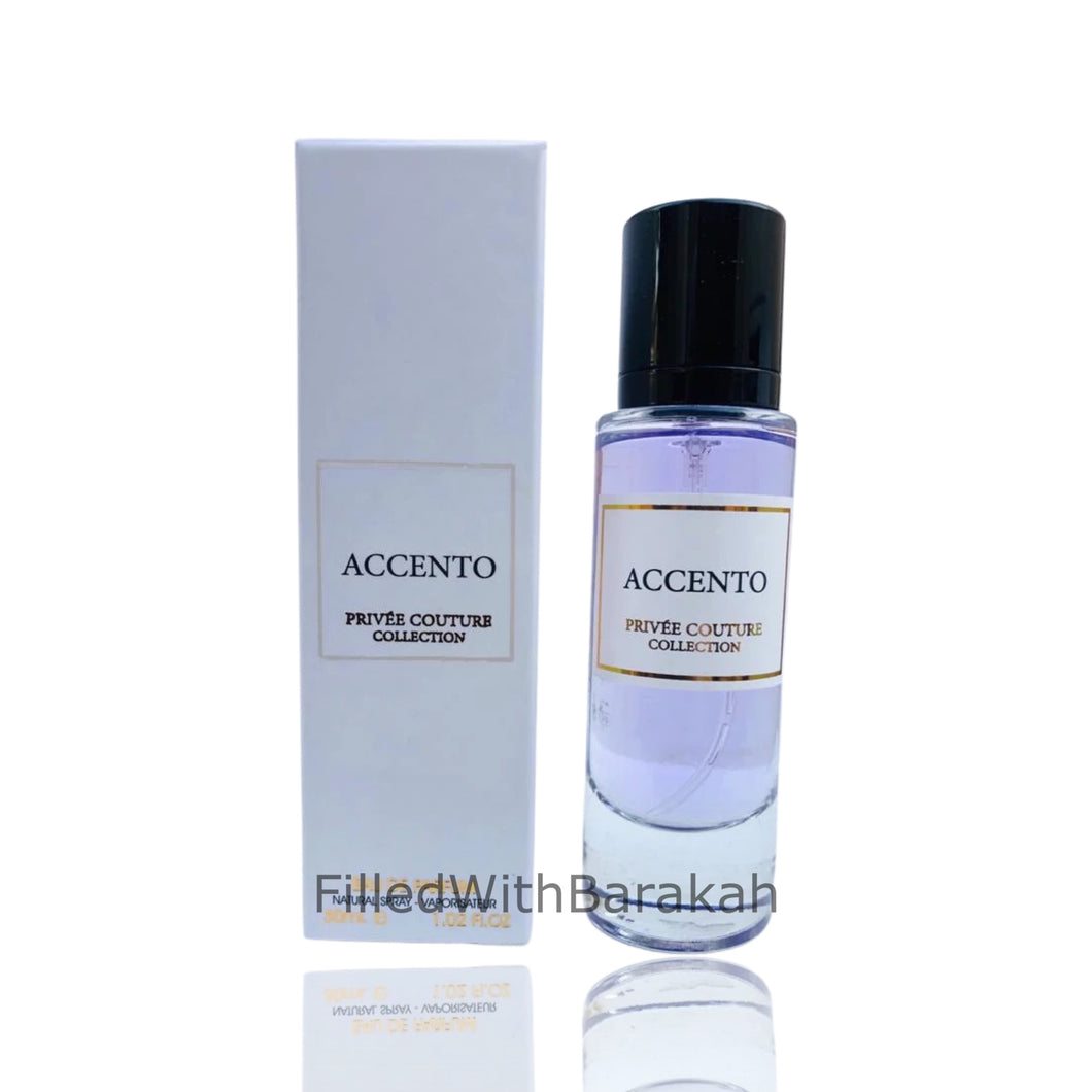 Accento | Eau De Parfum 30ml | by Privée Couture Collection