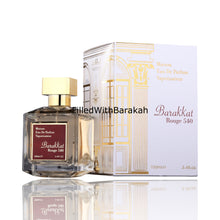 Загрузить изображение в просмотрщик галереи, Barakkat Rouge 540 | Eau De Parfum 100ml | by Fragrance World *Inspired By Baccarat Rouge 540*
