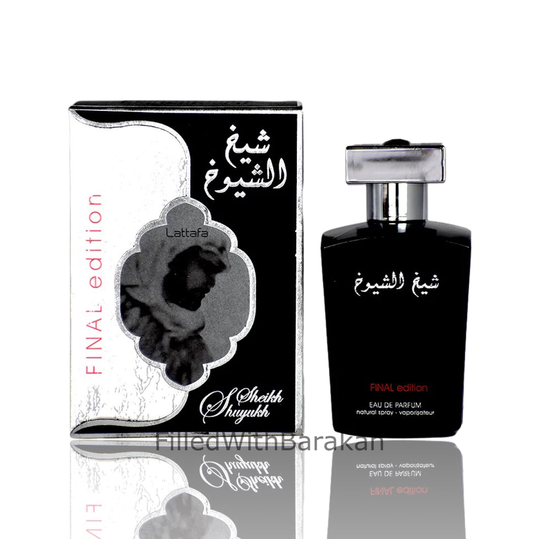 Sheikh Al Shuyukh Final Edition | Eau De Parfum 100ml | by Lattafa