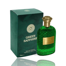 Kép betöltése a galériamegjelenítőbe: Green Sapphire | Eau De Parfum 100ml | by Fragrance World *Inspired By Boadicea Sapphire*
