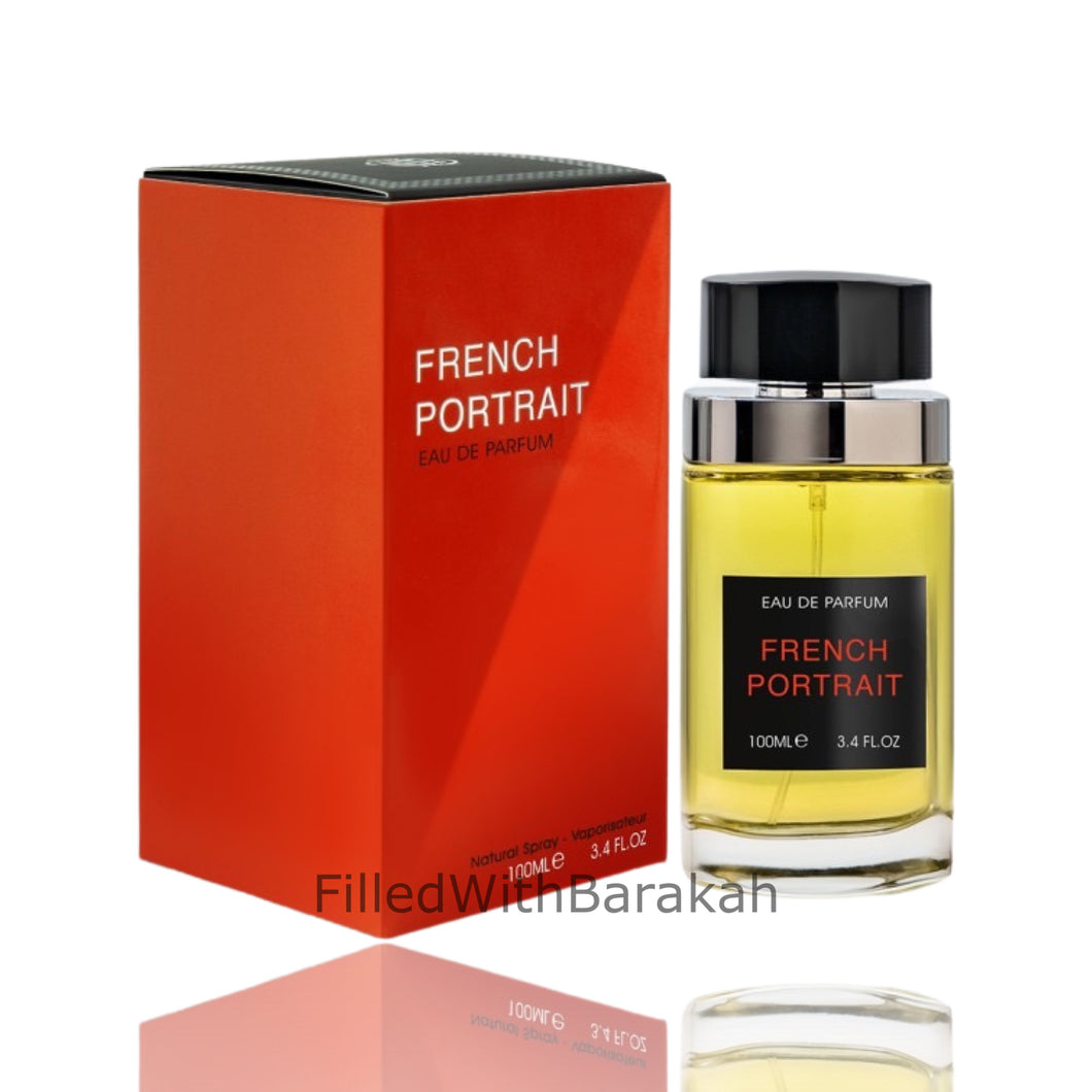 French Portrait | Eau De Parfum 100ml | by Fragrance World *Inspired By Portrait Of A Lady*