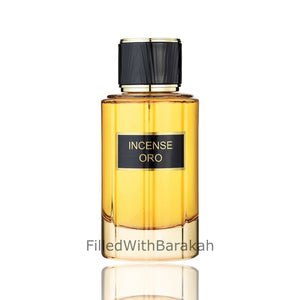 Incense Oro | Eau De Parfum 100ml | by Fragrance World *Inspired By CH Gold Incense*