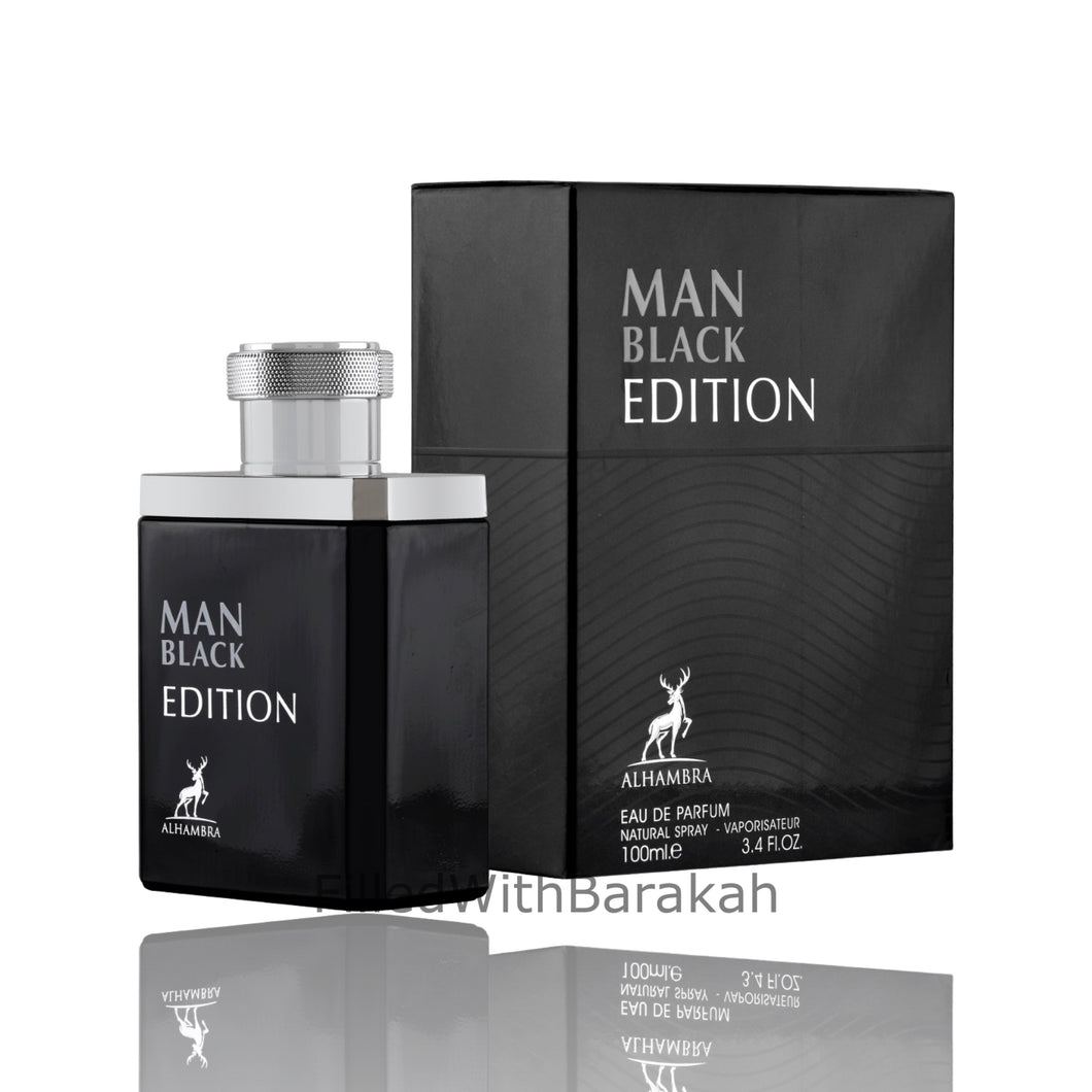 Man Black Edition | Eau De Parfum 100ml | by Maison Alhambra