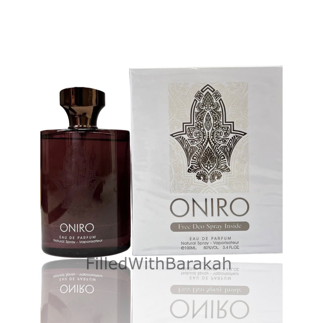 Oniro | Eau De Parfum 100ml | by Fragrance World