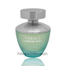 Load image into Gallery viewer, Versus Diamond Bleu | Eau De Parfum 100ml | by Fragrance World

